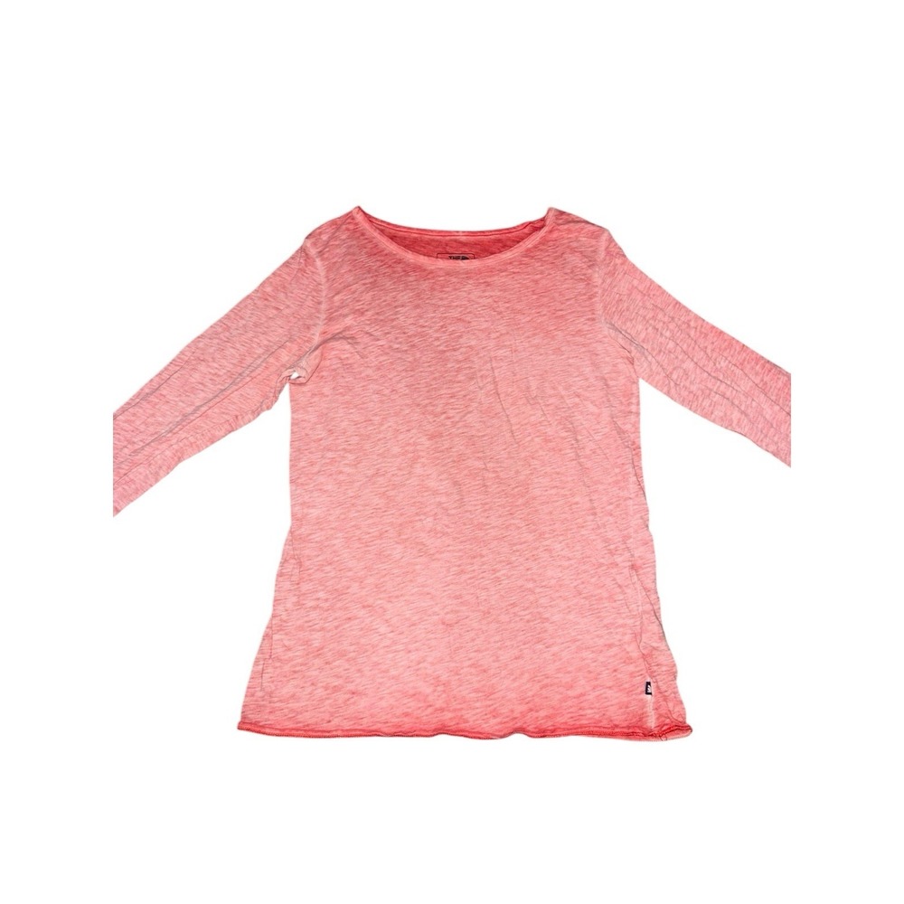 The North Face Women's Shirt Size Medium Coral Long Sleeve EUC